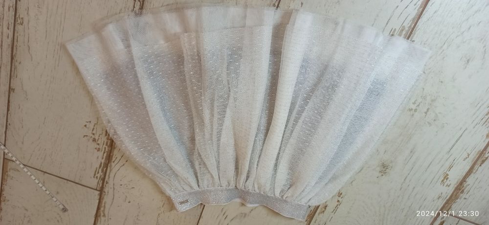 Biała tiulowa spódnica Coccodrillo 122 bdb