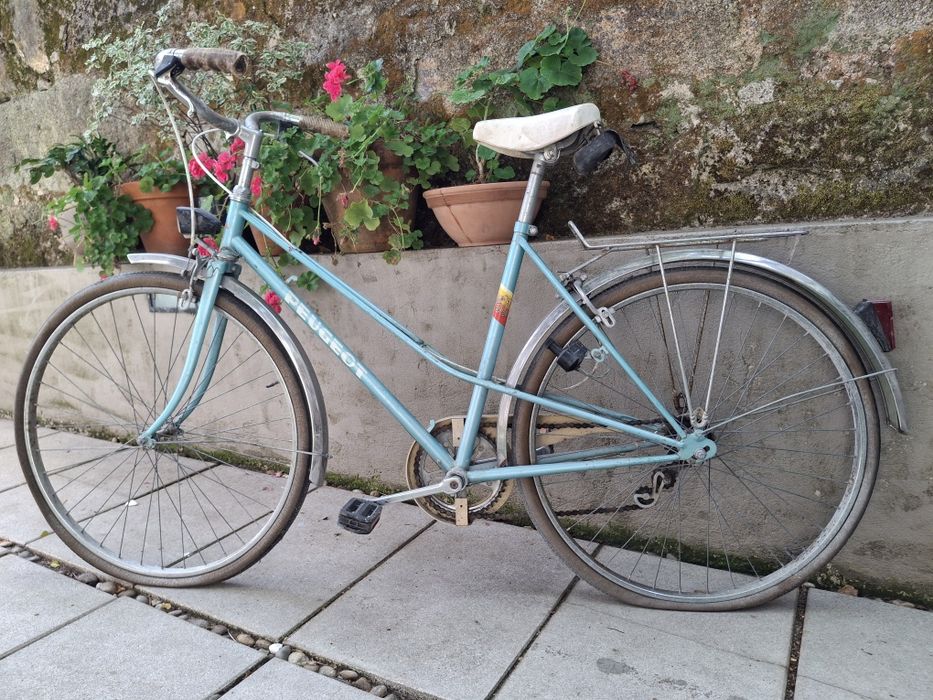 Bicicleta Clássica Peugeot Mixte (Anos 70/80) - Ideal Vintage / Urbana