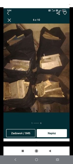 Drewno Opałowe Workowane.