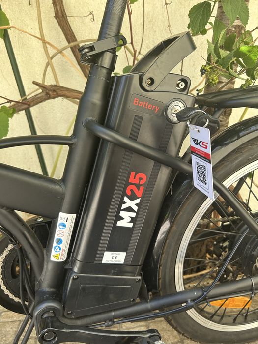 Bicicleta dobravel eletrica RKS MX25