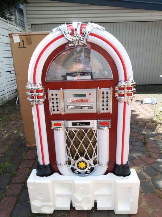 Szafa grajaca radio cd wieża amplituner retro wzmacniacz aux boombox