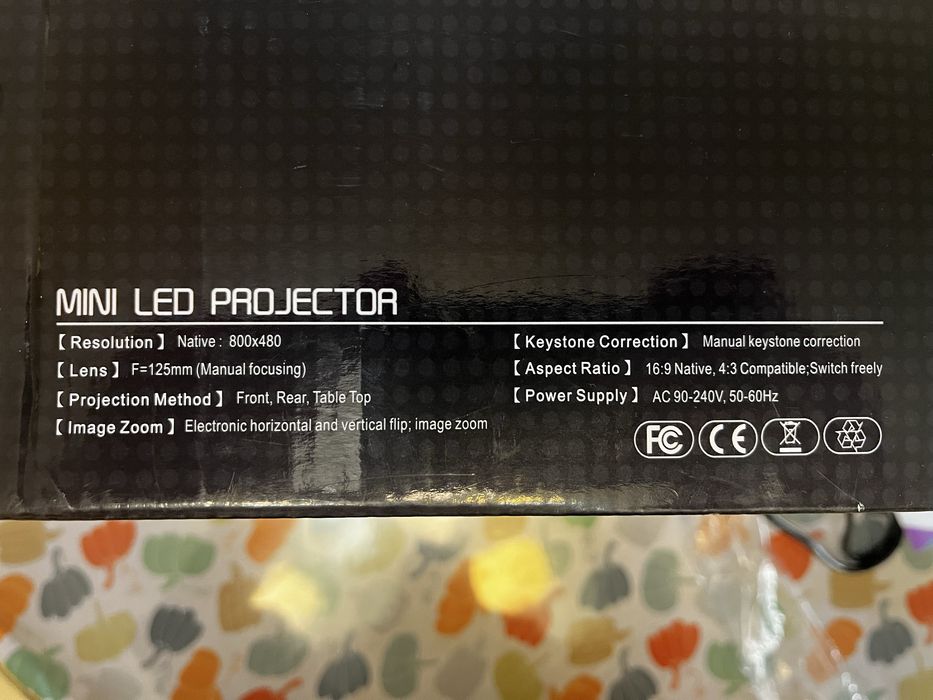 LED проектор для дома