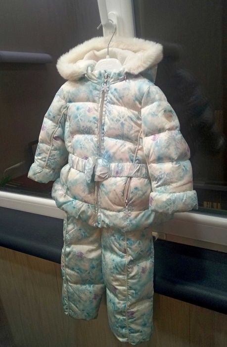 Зимний пуховый комбинезон (куртка, штаны) Chicco Чико+дождевик