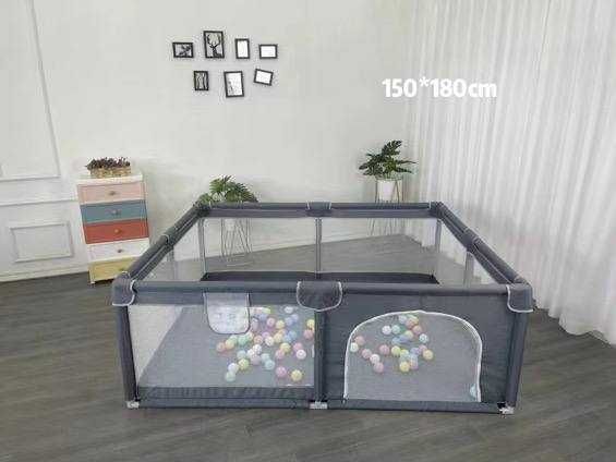 Манеж дитячий 150см*150см/150см*180см/180см*200см/200см*200см Нові манежі! Великі Розміри/Сірий колір