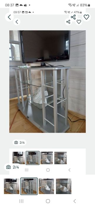Stolik pod tv  na kółeczkach