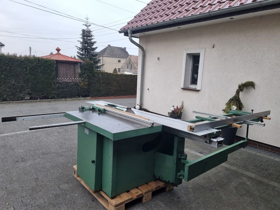 Piła formatowa Panhans Podcinak 4kw wózek 260cm cięcie 280cm Altendorf