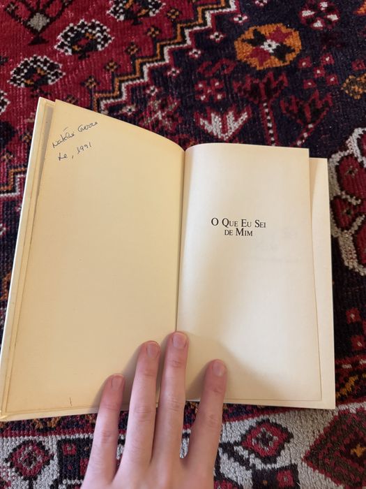 Livro O Que eu sei de mim (Shirley MacLaine)