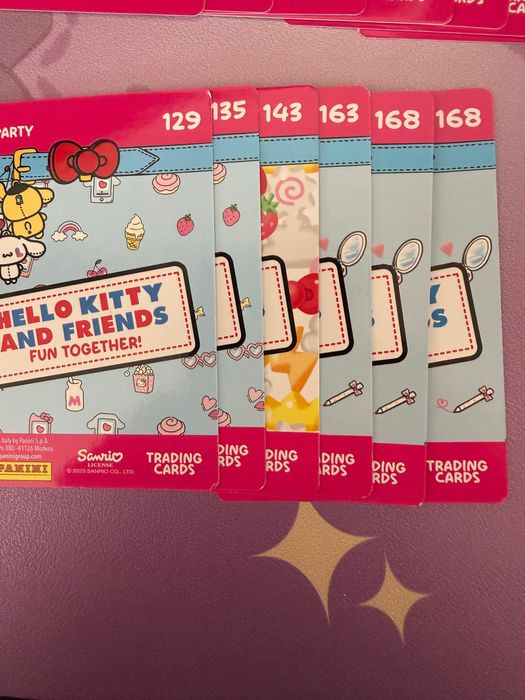 Cartas Hello Kitty and Friends