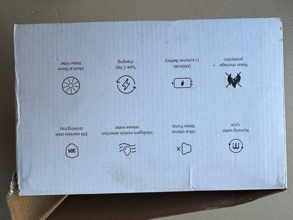 Фонтан поїлка для собак електрична