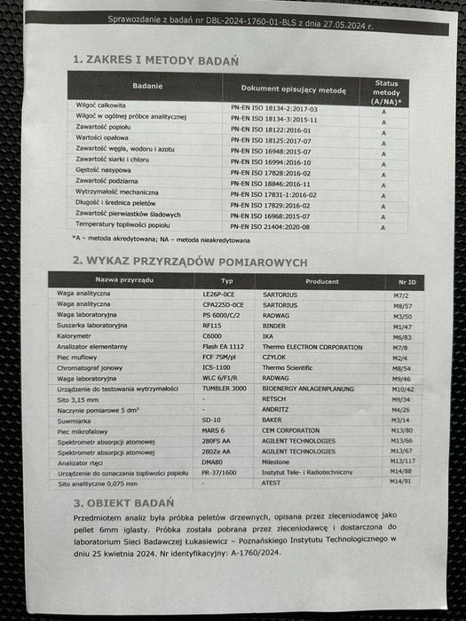 Polski Pellet A1 drzewny pelet mazowiecki Warszawa dostawa gratis 6mm