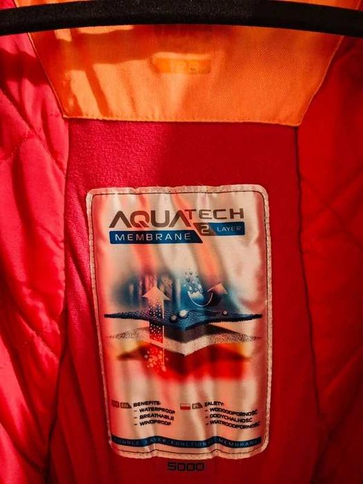 Kurtka narciarska dla dziecka 4F roz 128 komplet z bielizną Brubeck