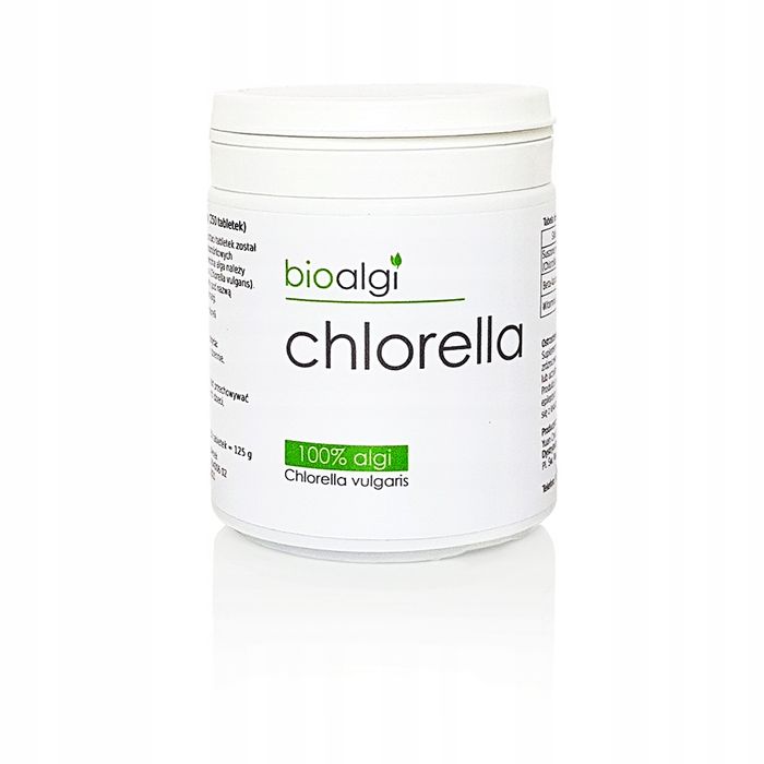 chlorella bioalgi - oczyszczenie organizmu  250 tabletek