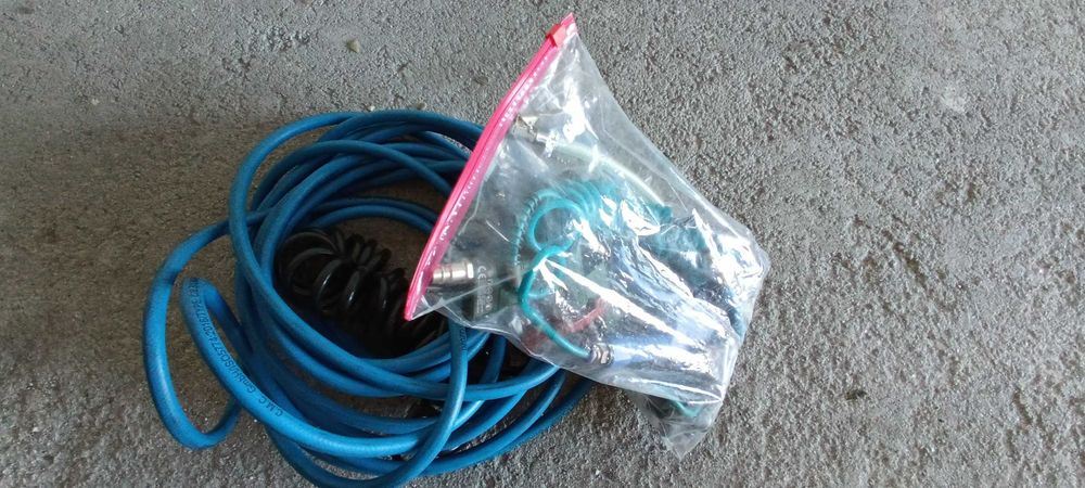 Pistola de ar comprimido mais acessorios