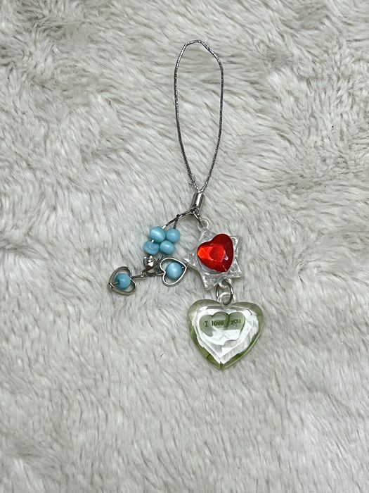 Breloczek brelok wisiorek zawieszka napis I love you Kocham cię