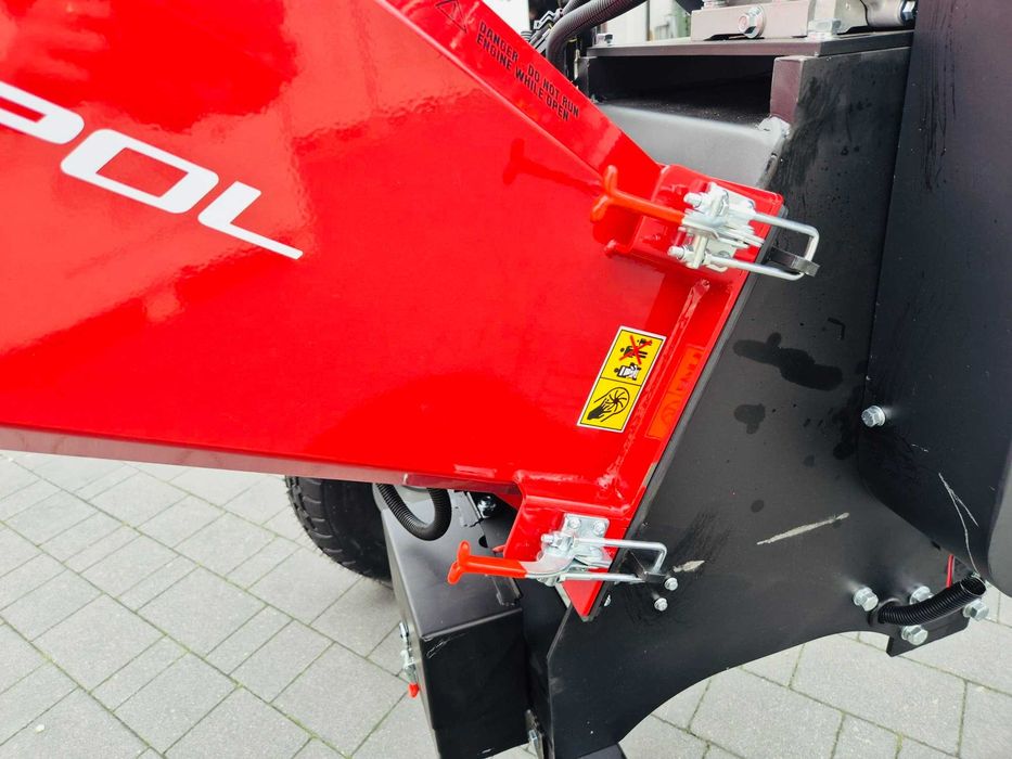 KRYSSPOL! Raty 10x699zł Profesjonalny rozdrabniacz rębak spalinowy do gałęzi 15cm ze sprzęgłem palenie kluczyk Loncin 15KM 420cc stabliny do lasu