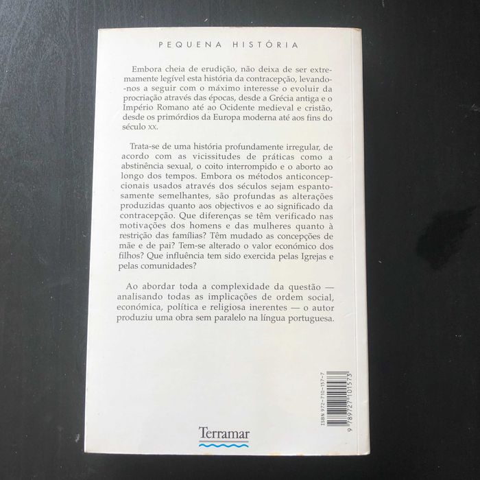 História da contracepção da antiguidade à actualidade -  Angus Mclaren