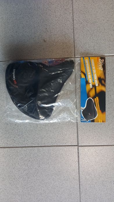 Capa de selim em gel Crivit – nova e confortável