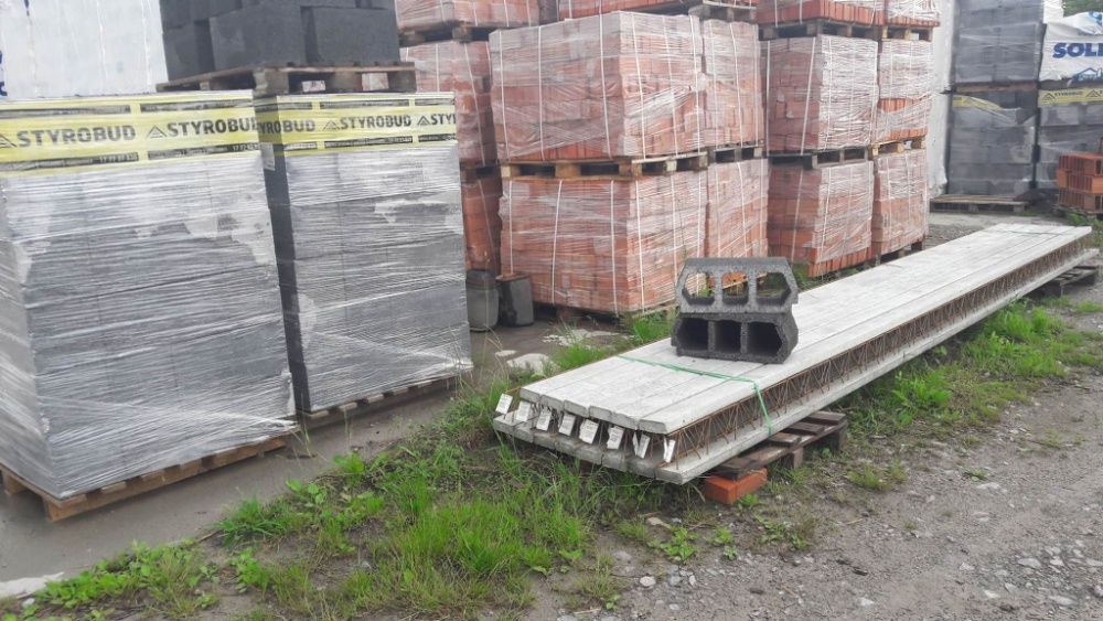 Strop Teriva kompletny keramzytowy i żużlowy Stalowa Wola