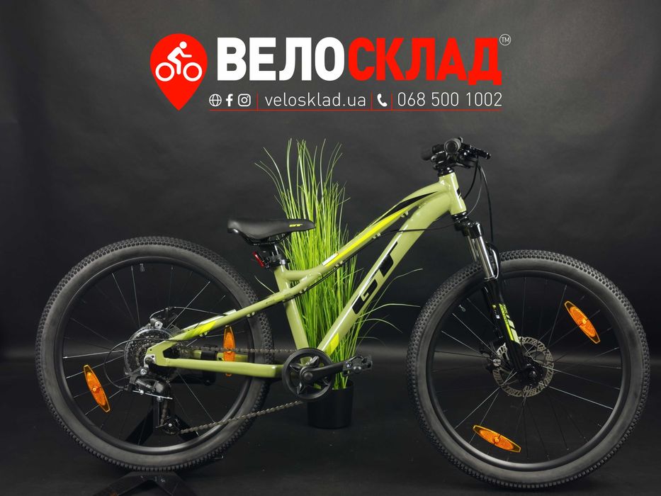 Велосипед гірський 26 GT Stomper Ace Moss Green 2021