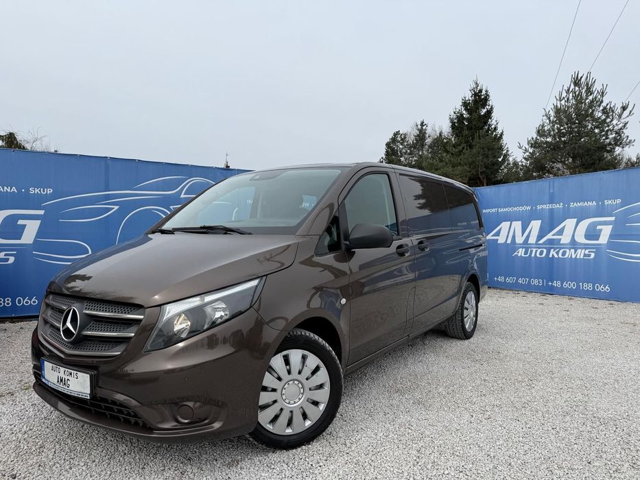 Mercedes-Benz VITO  Książki*Automat*Hak*Webasto*Klima*Radio*Bluetooth*Nawi*Gwarancjawcenie