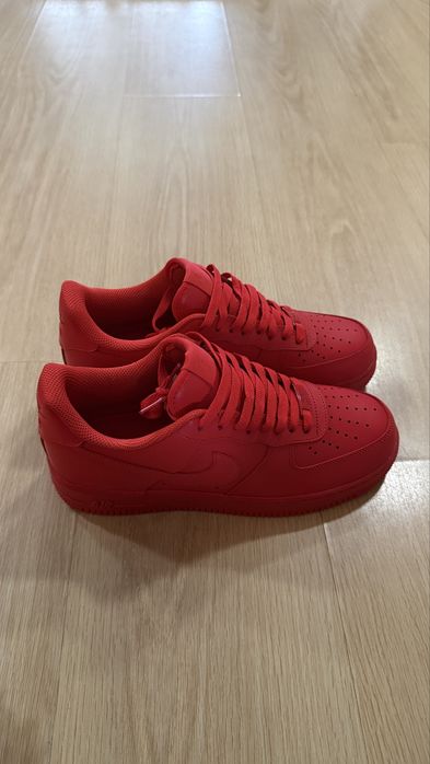 Nike air force 1 red