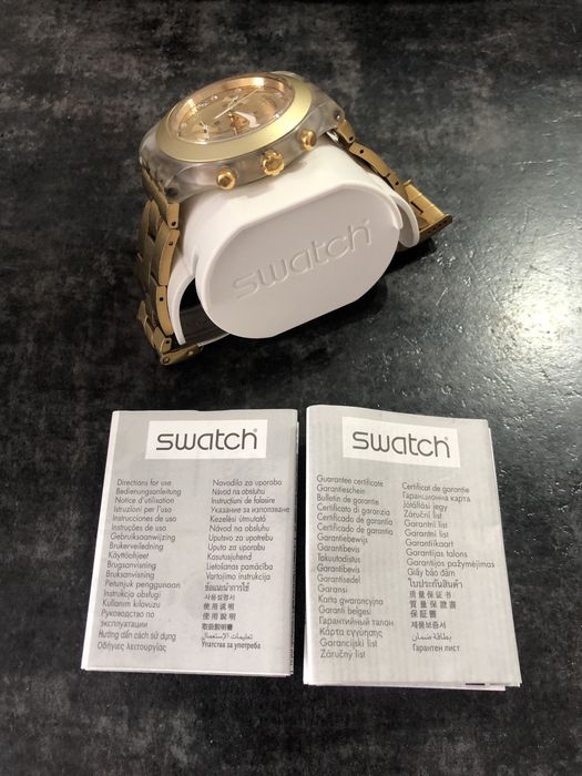 Часи Swatch Irony Diaphane оригінал