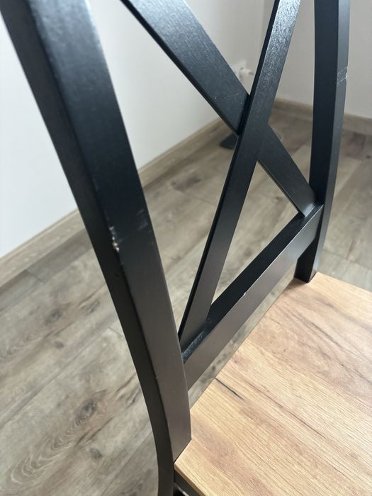 Komplet Stół Loft Pajak rozkladany 100x200/300 + 6 krzeseł