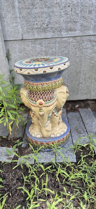 Słonie z porcelany