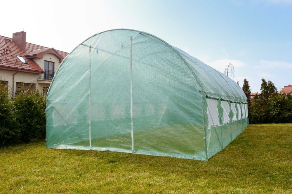 Теплиця велика з вікнами +2входи 6х3х2 Садовий парник 18м2 ПОЛЬША 25мм