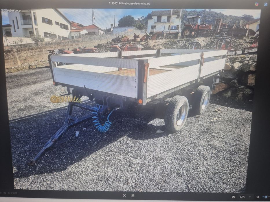 Reboque Tecniduplo 8000kg