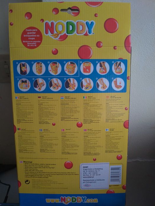 Cesto Arrumação Noddy (7.50€ cada para 6 unidades / 5€ cada para 12)