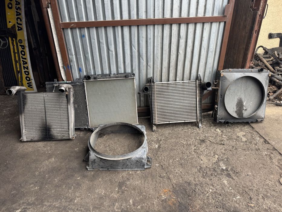 Радіатор інтеркулер дифузо MAN L2000 LE TGL 8.163 8.180 8,210 розборка