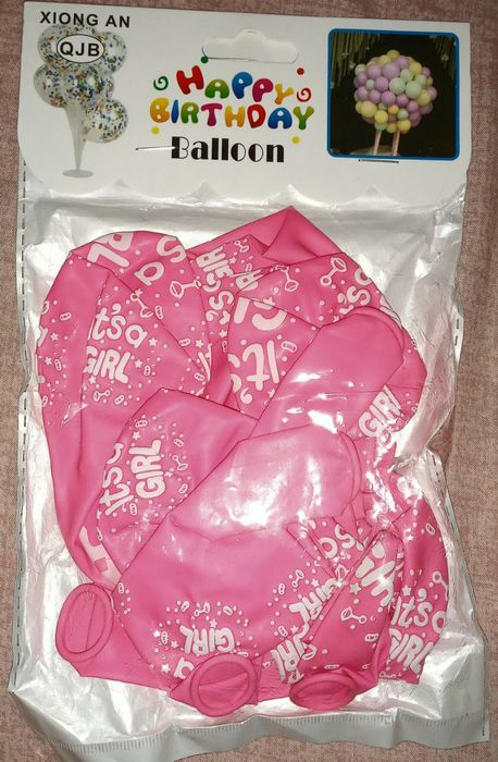 Кульки рожевв шарики для дфвчинки