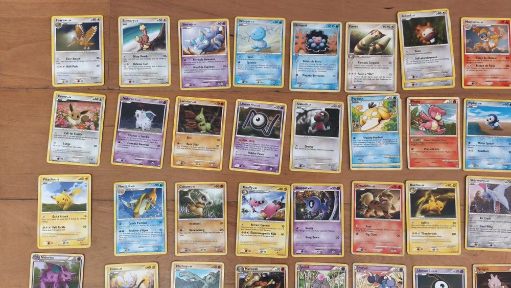 Cartas Pokémon bulk