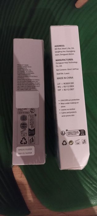 Serum Centella i krem Centella Madagaskar 50 SPF  50ml