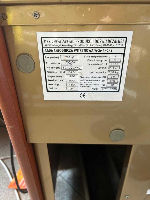 Witryna Chłodnicza Rapa i Bochnia