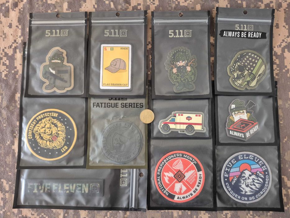 5.11 Патчі/Шеврони