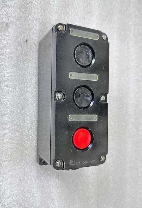 Пост кнопковий ПКЕ 212-3-У3-IP40-КЕАЗ (червоний гриб)