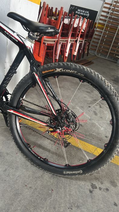 bicicleta de carbono