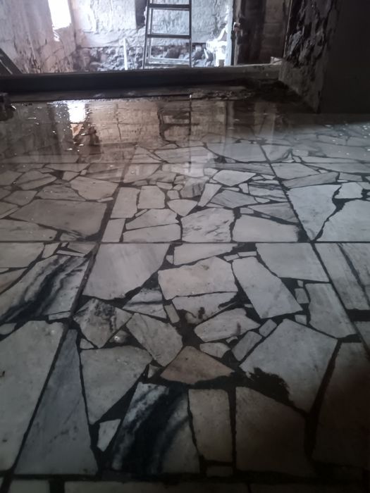 Płyty 50x50x 5cm marmur 40m2 używane