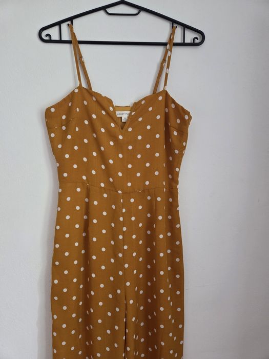 Hondy Punch miodowy w groszki kombinezon rozmiar XS