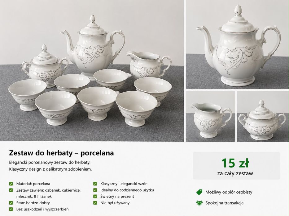 Komplekt 4 krzeseł ,sprzęt kuchenny