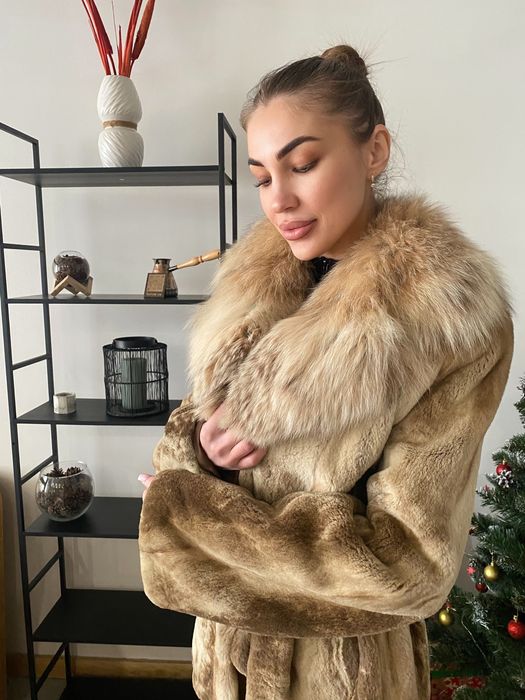 Роскошная шуба норка мраморная канадская рысь не оцелот не соболь