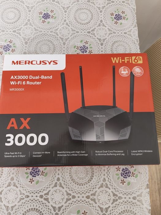 Roteador WiFi 6 Mercusys AX3000