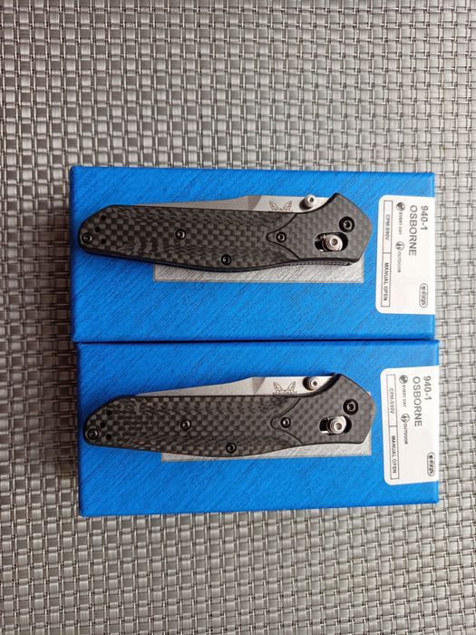 Колекція Benchmade Osborne carbon