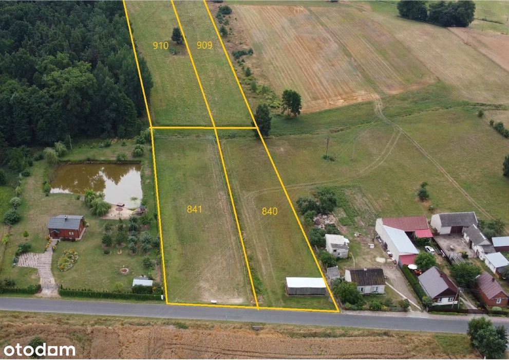 Działki z WZ pod dom | 1,1-2,25 ha | las | Wodynie - Widok 5