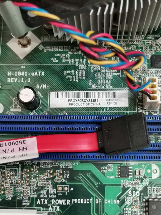 Материнская плата HP H-IG41-uATX Rev 1.1 LGA775 Intel Pentium E5500