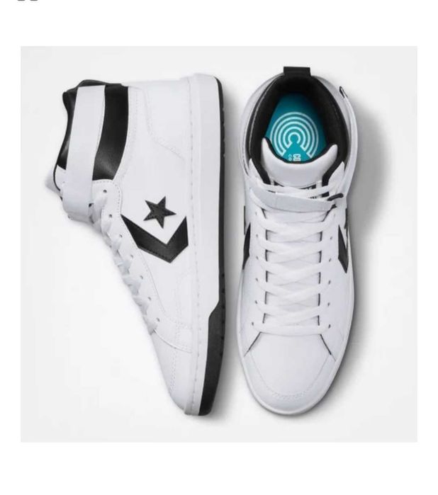 Кроссовки или кеды высокие CONVERS белые