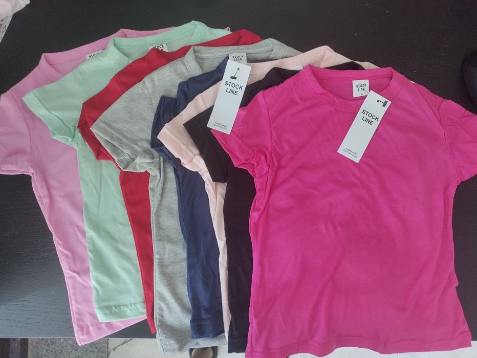 T-shirt criança 1,75 euros.             Só para REVENDA