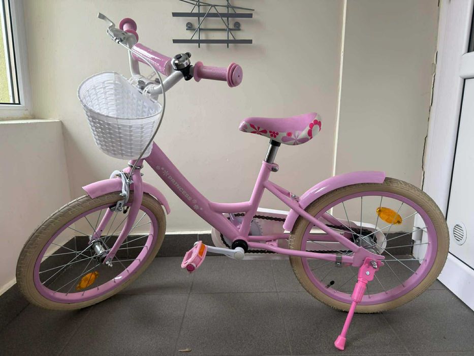 Rower Dziecięcy Dla Dziewczynki Enero 18 Cali Różowy